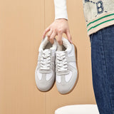 Damen Sportschuhe aus echtem Leder – Retro German Army Trainer