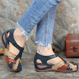 Women’s Soft Wedge Sandals – Comfortable Low Platform Shoes, Mix Color Summer Sandalias