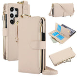 Crossbody Wallet Case with Lanyard for Samsung Galaxy S26 S25 S24 S23 Ultra
