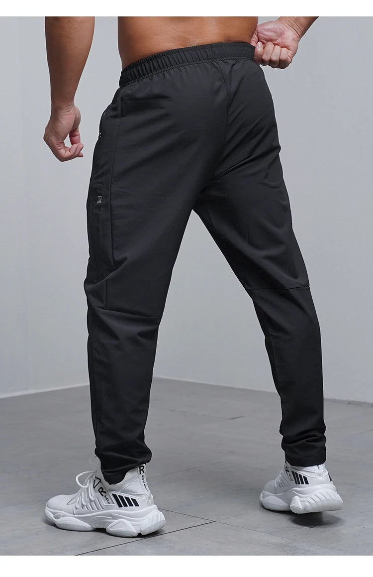 Atmungsaktive lockere Herren-Laufhose | Wasserdichte Outdoor-Trainingshose