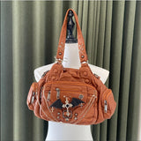 Die Shadow-Tote Silhouette Original Y2K Gothic Handtasche