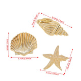 Das „Ocean Muse“ Goldset: Atemberaubende Muschel- & Seestern-Haarnadeln