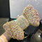 The Siren-Glow Bow Clutch Luxury Diamond-Inlaid Evening Bag