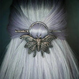 Der „Eisen-Dorn“ Haarstab Nordischer Metall-Haarstab | Exquisiter Gothic-Punk Kopfschmuck