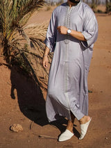 Herren Langarm Muslim Abaya – Nahöstlicher Saudi Thobe