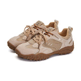 Damen-Trainingsschuhe – Retro-Sneaker mit flacher Sohle