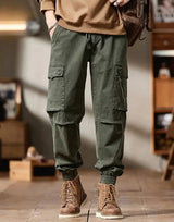 Cargohose für Herren, Schnitt: Slim Straight