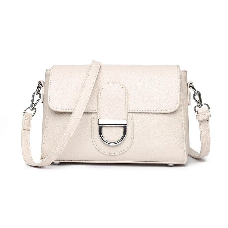 The Legacy-Flap Silhouette Luxury Cowhide Crossbody