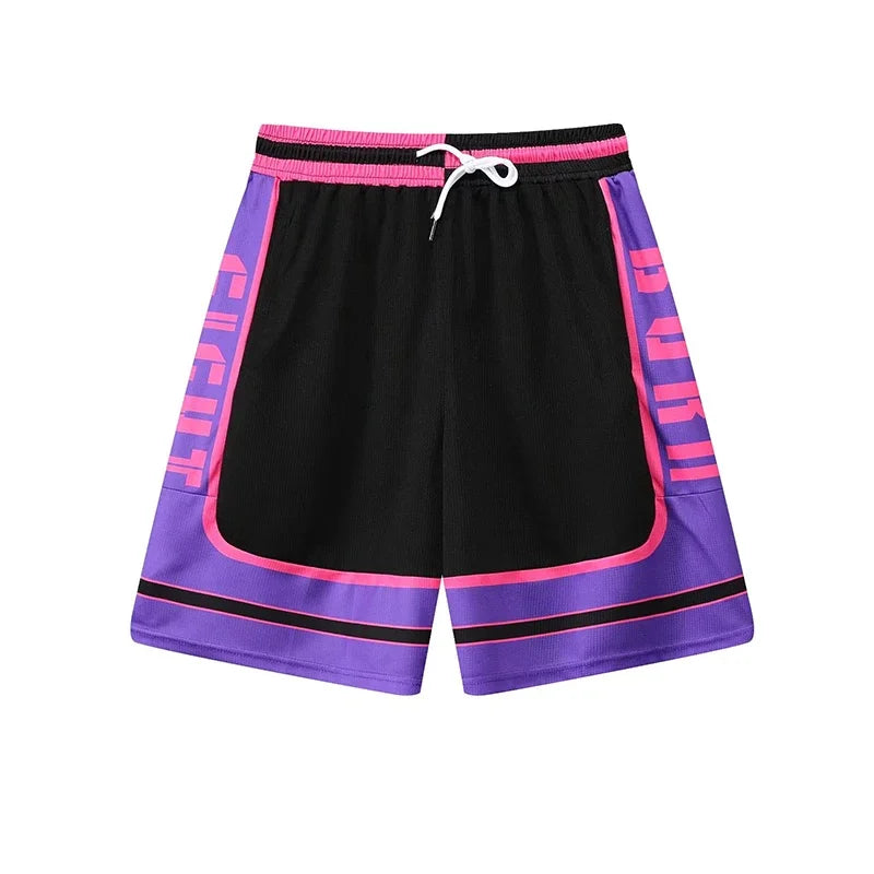 Herren-Basketballshorts mit Reißverschlusstaschen