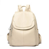 Women's Soft Leather Fashion Backpack | Ladies Designer Shoulder Bag