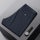 Herren-Eisseiden-Business-Casual-Hose | Ultraleichte, schnelltrocknende Sommeranzughose