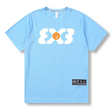 Herren lockeres Outdoor-Basketball-T-Shirt | Sommer schnelltrocknendes Streetwear-T-Shirt