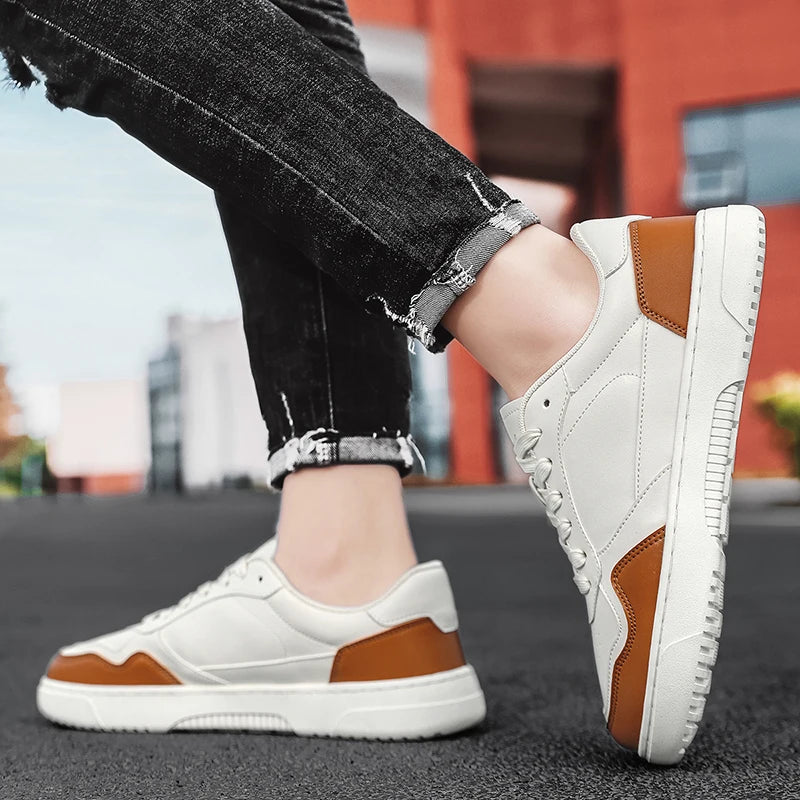 Freizeitschuhe für Herren – Luxuriöse Race-Sneaker – Atmungsaktive Fashion-Slipper für Männer