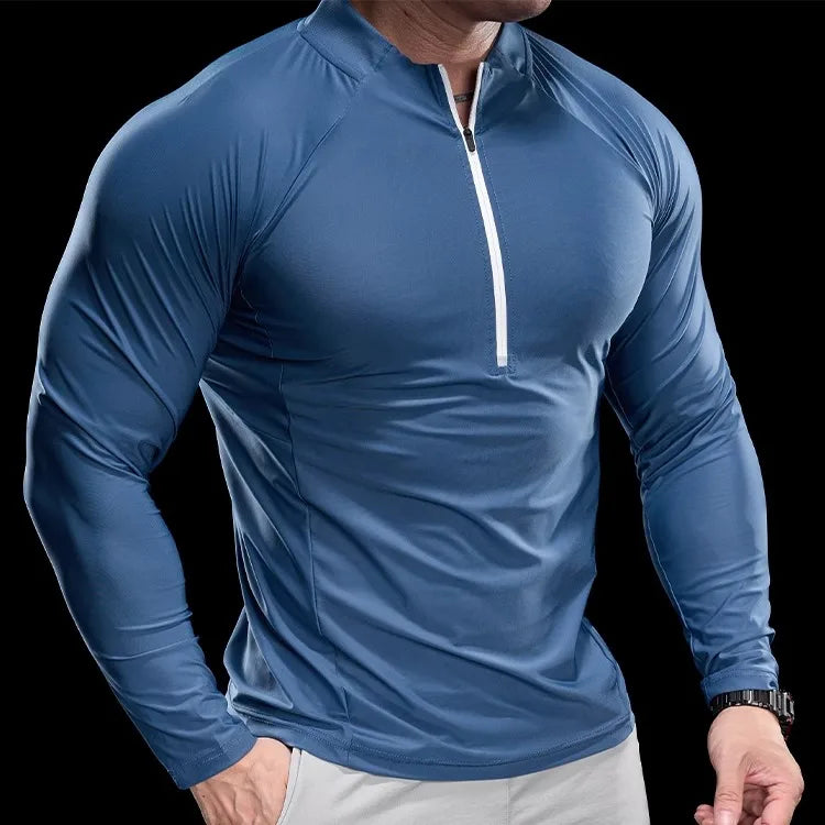 Men’s Autumn Quick-Drying Training T-Shirt | Long Sleeve Gym Fitness Top