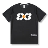 Herren lockeres Outdoor-Basketball-T-Shirt | Sommer schnelltrocknendes Streetwear-T-Shirt