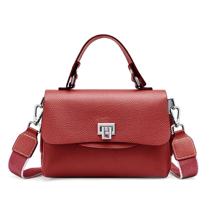 Die Envelope-Elite Henkeltasche aus echtem Leder