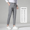 Men’s High-Quality Plaid & Stripe Trousers – Business Formal Suit Pants, Ankle & Full Length Straight Slacks