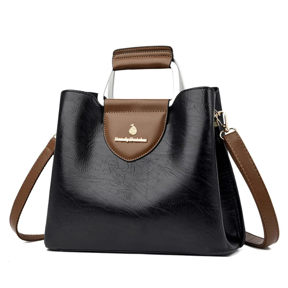 Die Sovereign-Tote Silhouette Luxuriöse Handtasche aus hochwertigem Leder