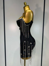 Sexy Backless Spaghetti Strap Bodycon Dress Elegant Prom, Club & Party Dress