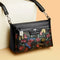 Women's Floral Patterned Shoulder Bag | High Quality Leather Crossbody