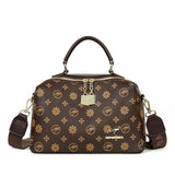 Luxury Brand Designer Women's Handbag | High-Quality Printed Leather Crossbody