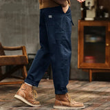 Men’s American Vintage High-Waist Loose ProfileCargo Trousers