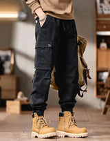 Cargohose für Herren, Schnitt: Slim Straight