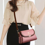 Die Petite-Luxe Silhouette einfarbige Handtasche aus hochwertigem Leder