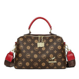 Luxury Brand Designer Women's Handbag | High-Quality Printed Leather Crossbody