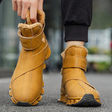 Der „Arctic-Core“ Winter-Trainer | Wasserdichter Luxus-Herrenstiefel | Plüschgefütterter warmer Sneaker