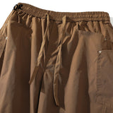 Herren Cargo Hose mit geradem Bein und Flugzeug-Print