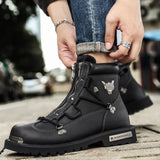 Peak Performance Men’s Hiking Boots: Waterproof Winter Snow Boots with Thermal Plush Lining