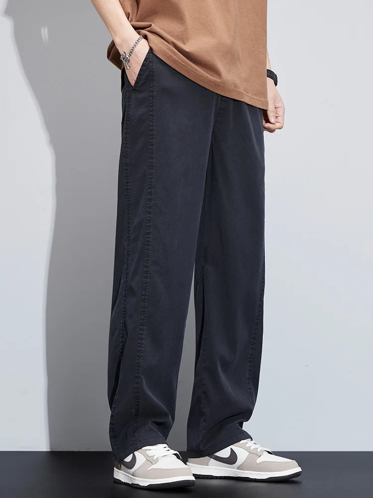 Men’s Ultrathin Lyocell Summer Pants – High Quality Soft Casual Trousers