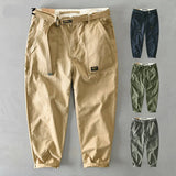 Men's Casual Cotton Cargo Pants | Fashion Loose Big Pocket Trousers
