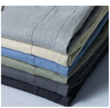 Men’s Classic Cotton Autumn Pants – Elastic Drawstring Waist Jogging Trousers
