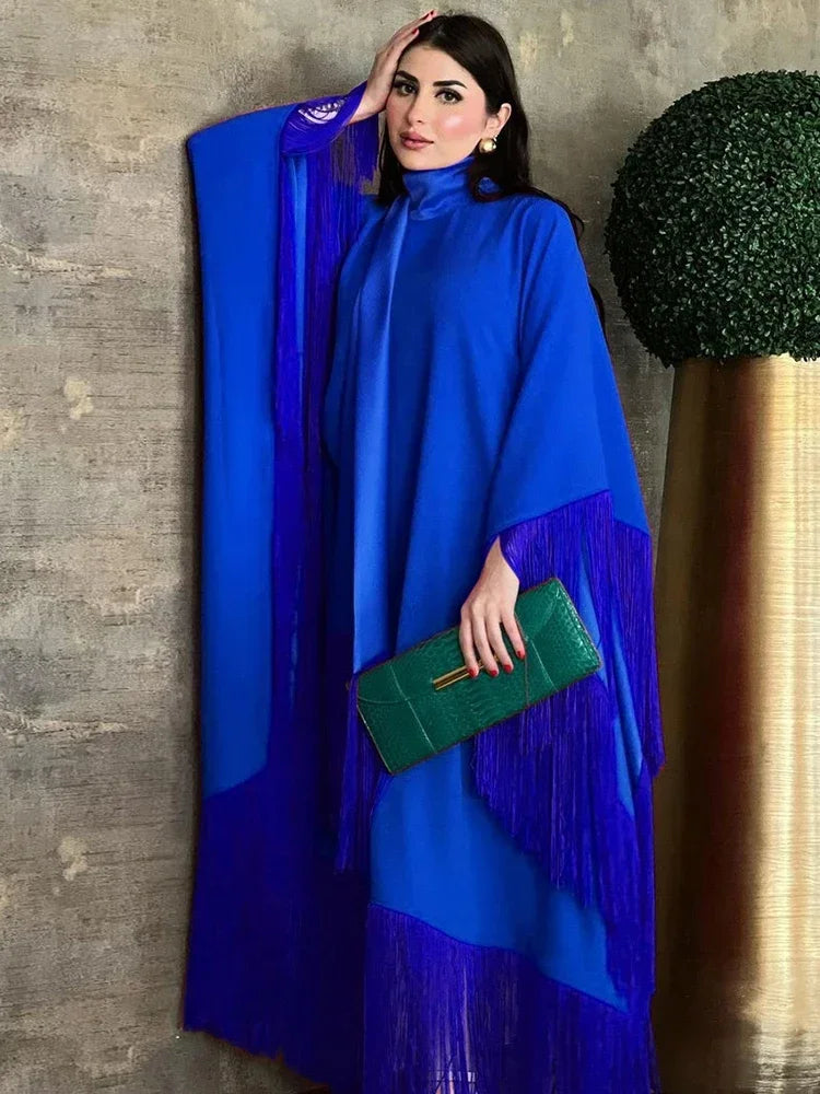 Elegantes muslimisches Partykleid für Damen – Dubai Abaya und türkischer Kaftan