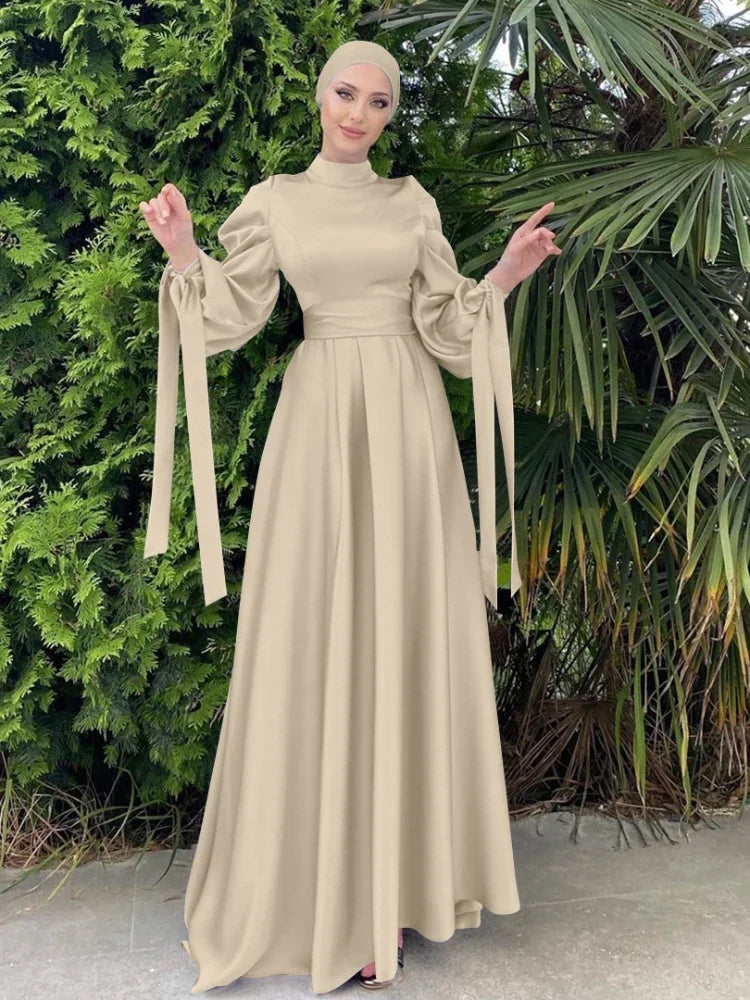 Traditionelle marokkanische Abaya für Damen | Elegantes arabisches Hijab-Kleid im Dubai-Stil