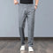 Men’s Classic Plaid Work Pants – Slim Fit Stretch Business Trousers