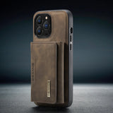 2-in-1 Detachable Magnetic Wallet Case for iPhone 17 16 15 14 Pro Max