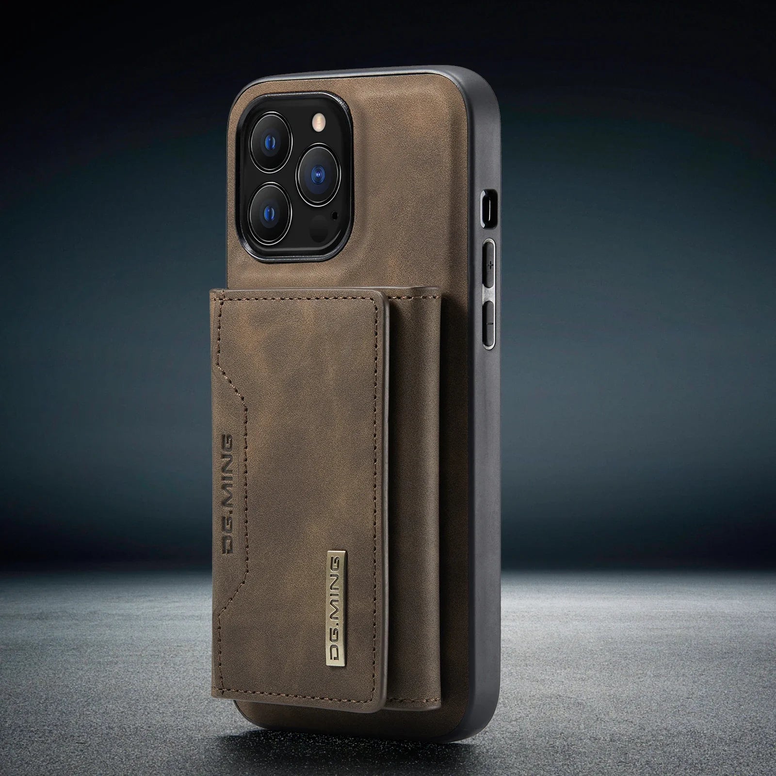 2-in-1 Detachable Magnetic Wallet Case for iPhone 17 16 15 14 Pro Max