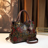 The Garden-Glow Artisan Tote: Luxury Floral Pattern Handbag