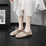 Damen Loafers aus echtem Leder – Flache Mokassins im britischen Stil