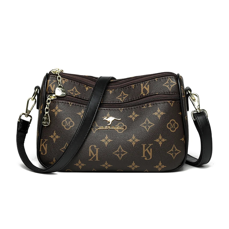 Luxury PU Leather Shoulder Bag | Designer High Quality Crossbody Bag