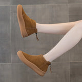 Women’s Genuine Leather Snow Boots – Thickened Warm Winter Boots