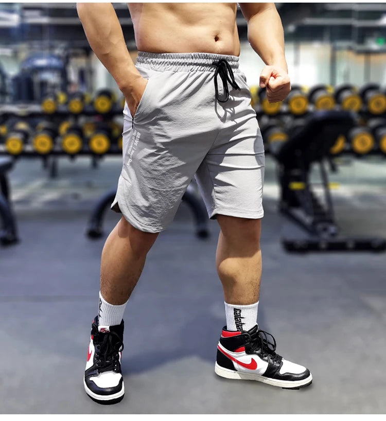 Men’s Quick-Dry Summer Running Shorts | Bodybuilding Gym Training Half Pants