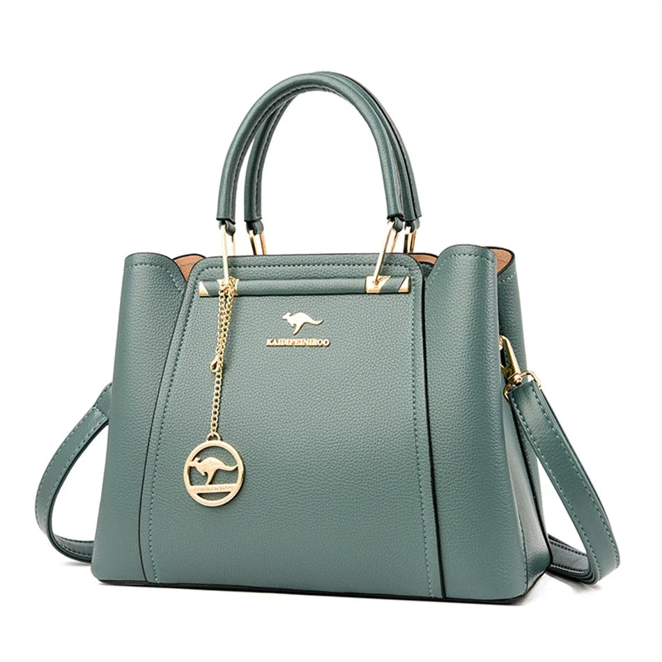 Die Triple-Vault Silhouette Luxus-Designerhandtasche mit 3 Schichten