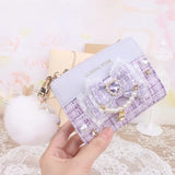 Das Petite-Bow Silhouette Lolita Kurzportemonnaie