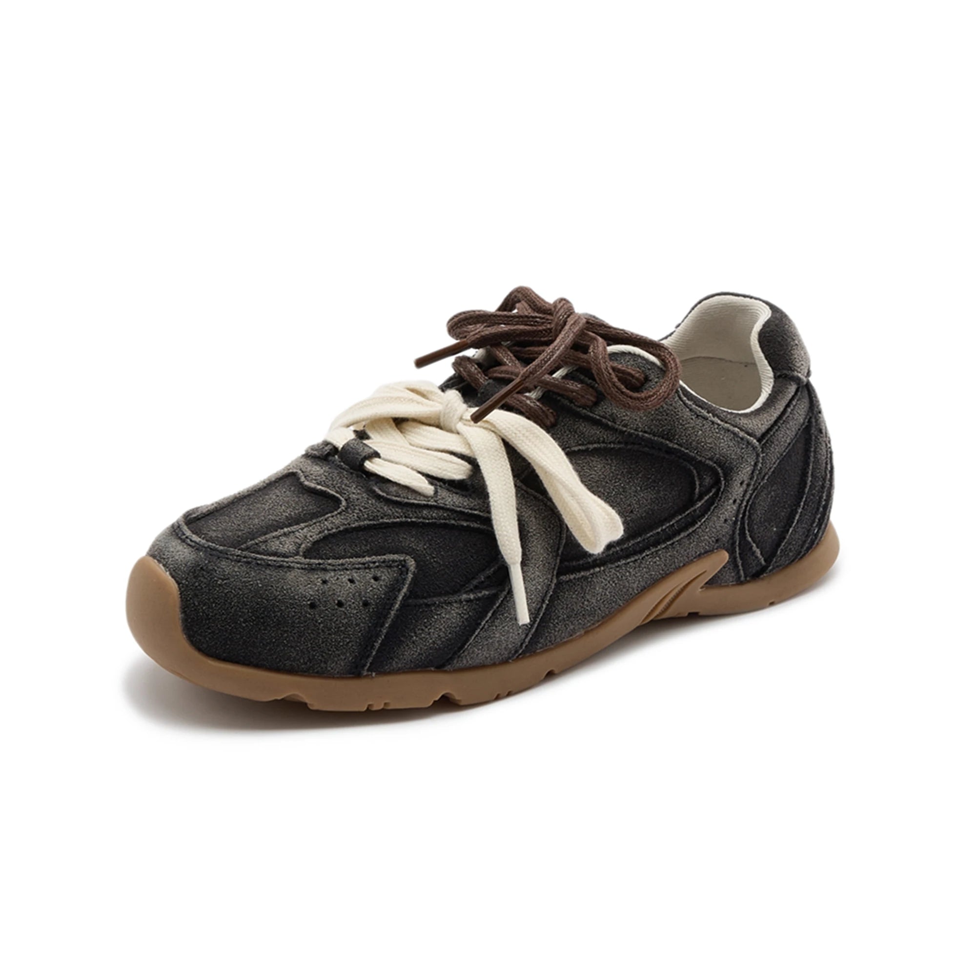 Women’s Genuine Leather German Training Shoes – Non-Slip Retro GAT Sneakers