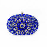Luxury Crystal Diamond Evening Clutch | Elegant Wedding Cell Phone Purse