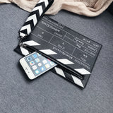 Funny Movie Prop Design Shoulder Bag | Creative Letter Print Clutch Bag